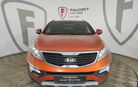 KIA Sportage III, 2012 год, 1 350 000 рублей, 2 фотография