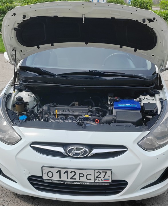 Hyundai Solaris I, 2012 год, 650 000 рублей, 9 фотография