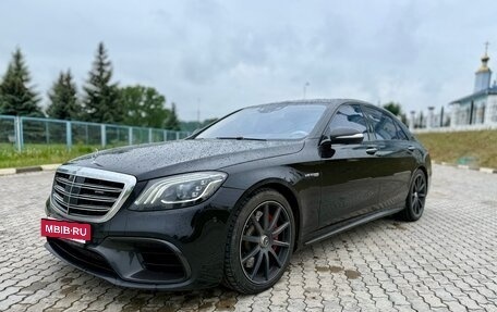 Mercedes-Benz S-Класс AMG, 2017 год, 6 290 000 рублей, 2 фотография