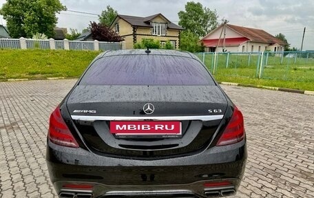 Mercedes-Benz S-Класс AMG, 2017 год, 6 290 000 рублей, 6 фотография