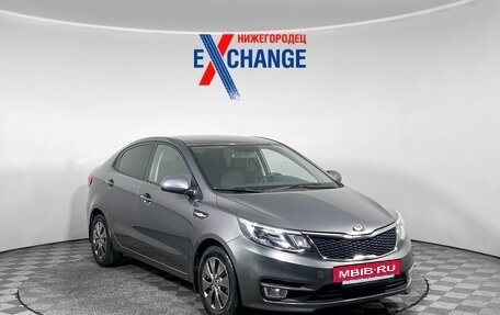 KIA Rio III рестайлинг, 2017 год, 1 160 000 рублей, 2 фотография