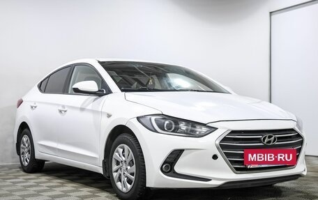 Hyundai Elantra VI рестайлинг, 2017 год, 973 000 рублей, 3 фотография