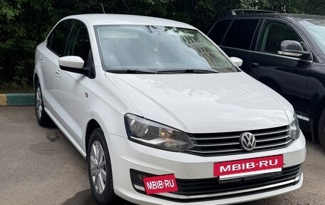 Volkswagen Polo VI (EU Market), 2016 год, 799 999 рублей, 2 фотография