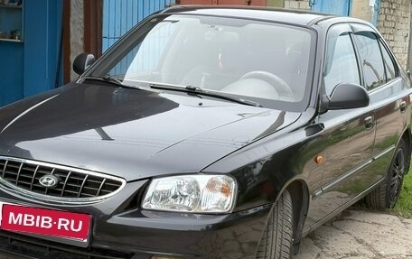 Hyundai Accent II, 2008 год, 750 000 рублей, 1 фотография
