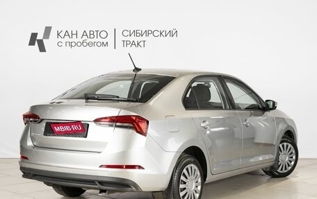 Skoda Rapid II, 2021 год, 1 491 800 рублей, 2 фотография