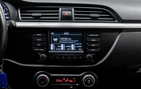 KIA Rio IV, 2017 год, 1 250 000 рублей, 22 фотография