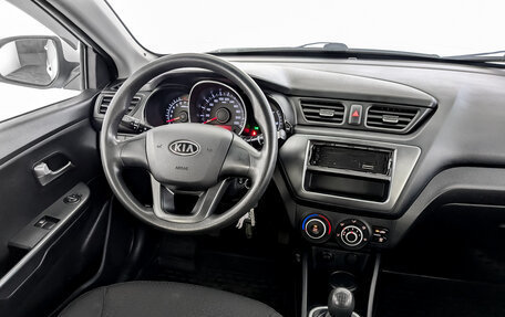KIA Rio III рестайлинг, 2012 год, 740 000 рублей, 26 фотография