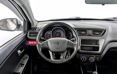 KIA Rio III рестайлинг, 2012 год, 740 000 рублей, 21 фотография