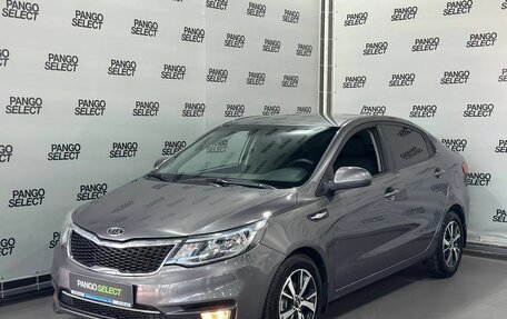 KIA Rio III рестайлинг, 2016 год, 1 074 000 рублей, 2 фотография