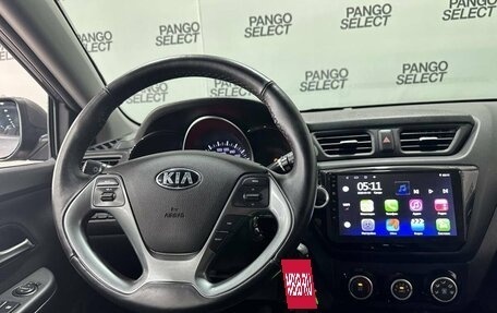 KIA Rio III рестайлинг, 2016 год, 1 074 000 рублей, 13 фотография
