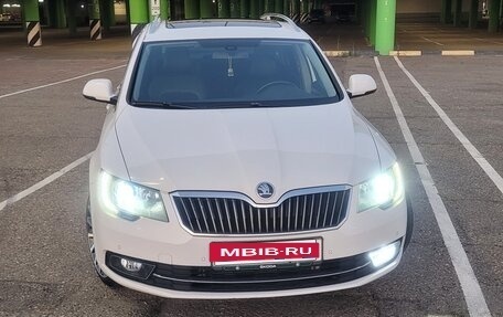 Skoda Superb III рестайлинг, 2014 год, 1 770 000 рублей, 29 фотография