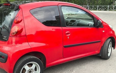 Peugeot 107 I рестайлинг, 2011 год, 350 000 рублей, 9 фотография