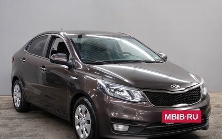 KIA Rio III рестайлинг, 2016 год, 1 015 000 рублей, 3 фотография