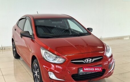 Hyundai Solaris II рестайлинг, 2012 год, 570 000 рублей, 3 фотография