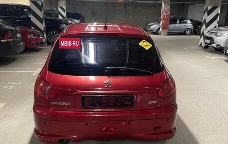 Peugeot 206, 2007 год, 385 000 рублей, 4 фотография