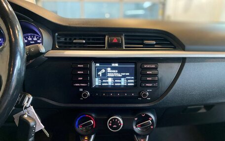 KIA Rio IV, 2017 год, 1 395 000 рублей, 13 фотография