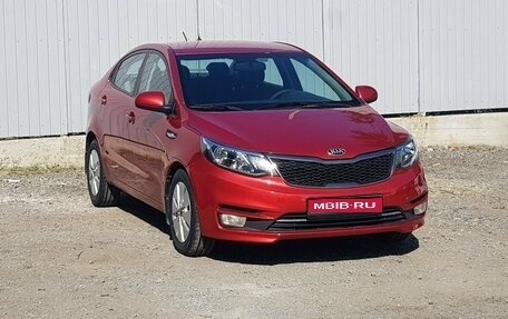 KIA Rio III рестайлинг, 2016 год, 1 199 000 рублей, 1 фотография