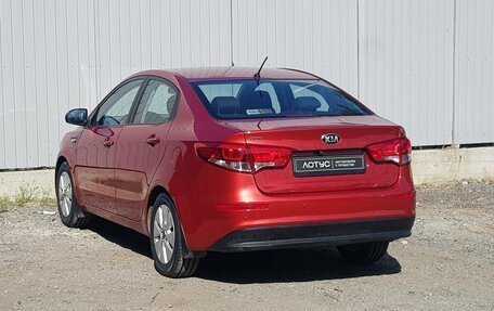 KIA Rio III рестайлинг, 2016 год, 1 199 000 рублей, 4 фотография