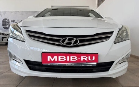 Hyundai Solaris II рестайлинг, 2015 год, 1 180 000 рублей, 36 фотография
