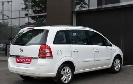 Opel Zafira B, 2013 год, 877 000 рублей, 5 фотография