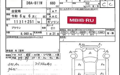 Mitsubishi eK Wagon III рестайлинг, 2013 год, 610 000 рублей, 1 фотография