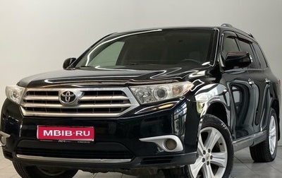 Toyota Highlander III, 2012 год, 1 850 000 рублей, 1 фотография
