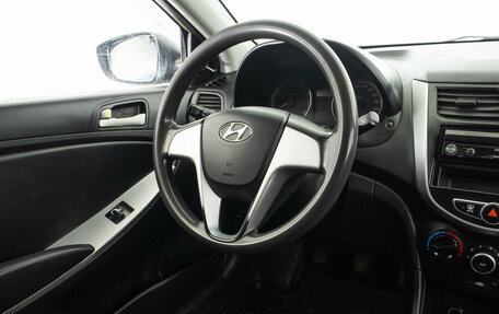 Hyundai Solaris II рестайлинг, 2011 год, 519 000 рублей, 13 фотография