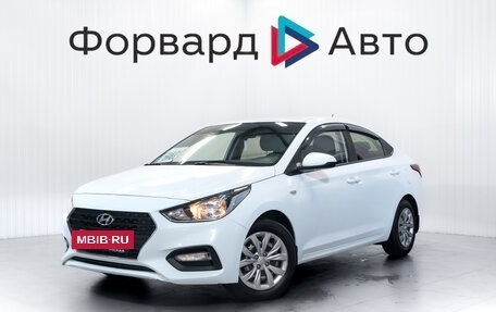 Hyundai Solaris II рестайлинг, 2017 год, 1 200 000 рублей, 3 фотография