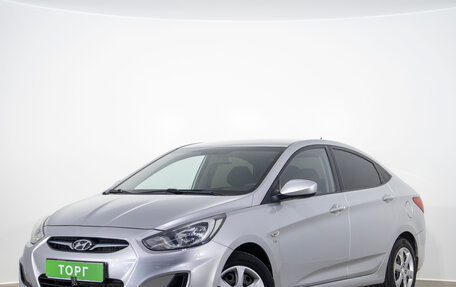 Hyundai Solaris II рестайлинг, 2012 год, 829 000 рублей, 3 фотография