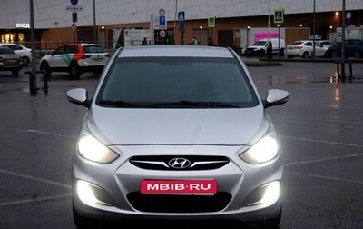 Hyundai Solaris II рестайлинг, 2012 год, 595 000 рублей, 1 фотография