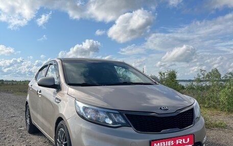 KIA Rio III рестайлинг, 2015 год, 950 000 рублей, 1 фотография