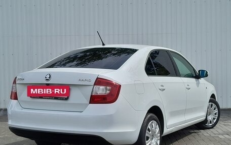 Skoda Rapid I, 2015 год, 1 099 000 рублей, 4 фотография