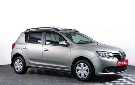Renault Sandero II рестайлинг, 2015 год, 889 000 рублей, 3 фотография