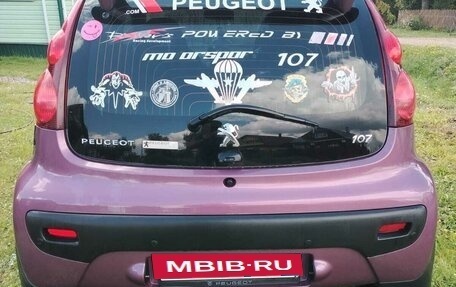 Peugeot 107 I рестайлинг, 2012 год, 600 000 рублей, 2 фотография