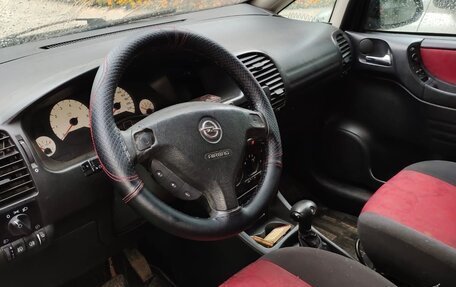 Opel Zafira A рестайлинг, 2001 год, 370 000 рублей, 10 фотография