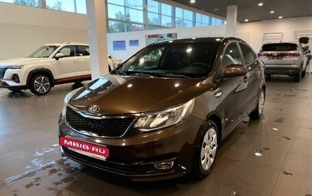 KIA Rio III рестайлинг, 2016 год, 945 000 рублей, 7 фотография