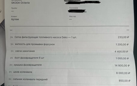 Skoda Octavia, 2013 год, 1 500 000 рублей, 14 фотография