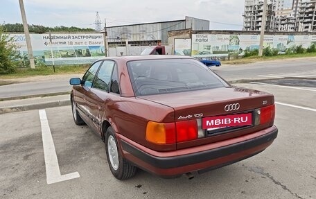 Audi 100, 1991 год, 350 000 рублей, 3 фотография