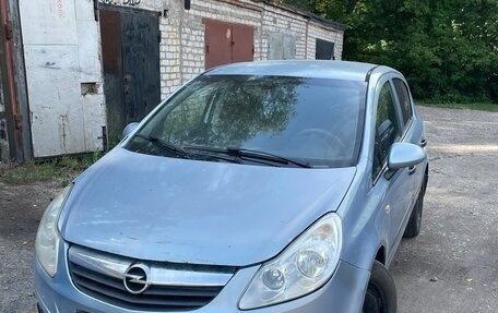 Opel Corsa D, 2007 год, 295 000 рублей, 1 фотография