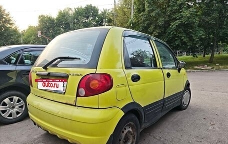 Daewoo Matiz I, 2008 год, 150 000 рублей, 3 фотография