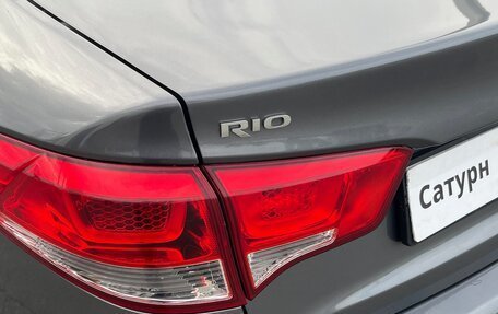 KIA Rio III рестайлинг, 2017 год, 1 200 000 рублей, 15 фотография