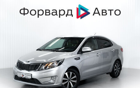 KIA Rio III рестайлинг, 2013 год, 975 000 рублей, 3 фотография