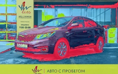 KIA Rio III рестайлинг, 2015 год, 899 000 рублей, 14 фотография