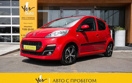 Peugeot 107 I рестайлинг, 2012 год, 449 000 рублей, 4 фотография