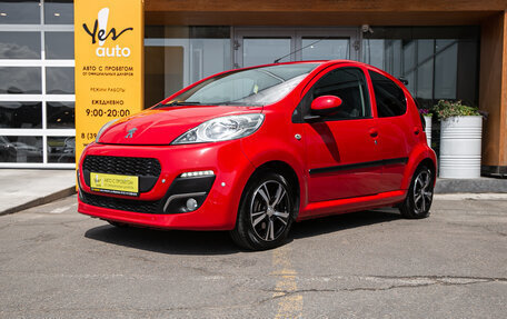 Peugeot 107 I рестайлинг, 2012 год, 449 000 рублей, 5 фотография