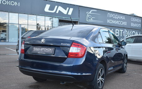 Skoda Rapid I, 2014 год, 850 000 рублей, 4 фотография
