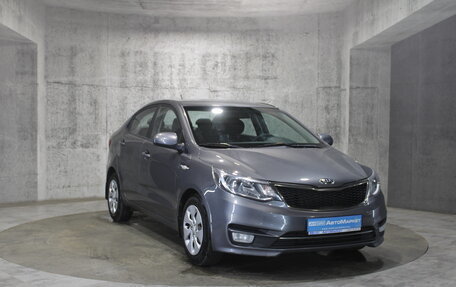 KIA Rio III рестайлинг, 2015 год, 875 000 рублей, 3 фотография