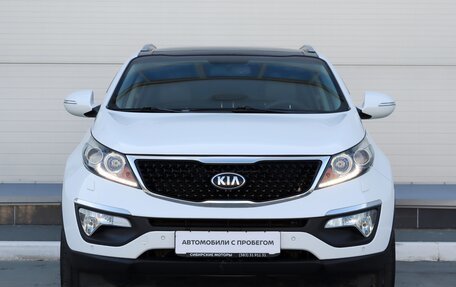 KIA Sportage III, 2015 год, 1 555 000 рублей, 2 фотография