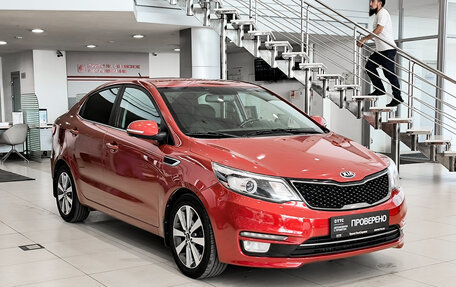 KIA Rio III рестайлинг, 2016 год, 1 240 000 рублей, 3 фотография