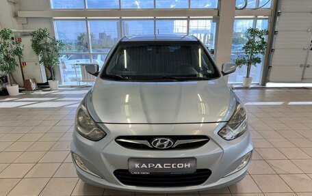 Hyundai Solaris II рестайлинг, 2011 год, 830 000 рублей, 3 фотография